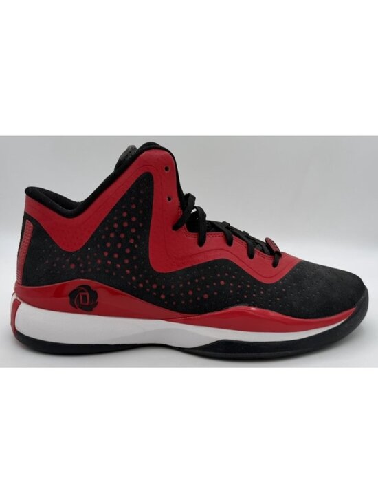 Adidas D Rose 773 III Scarlet Red Black Basketball Sneakers Shoes Size 12 NWOB